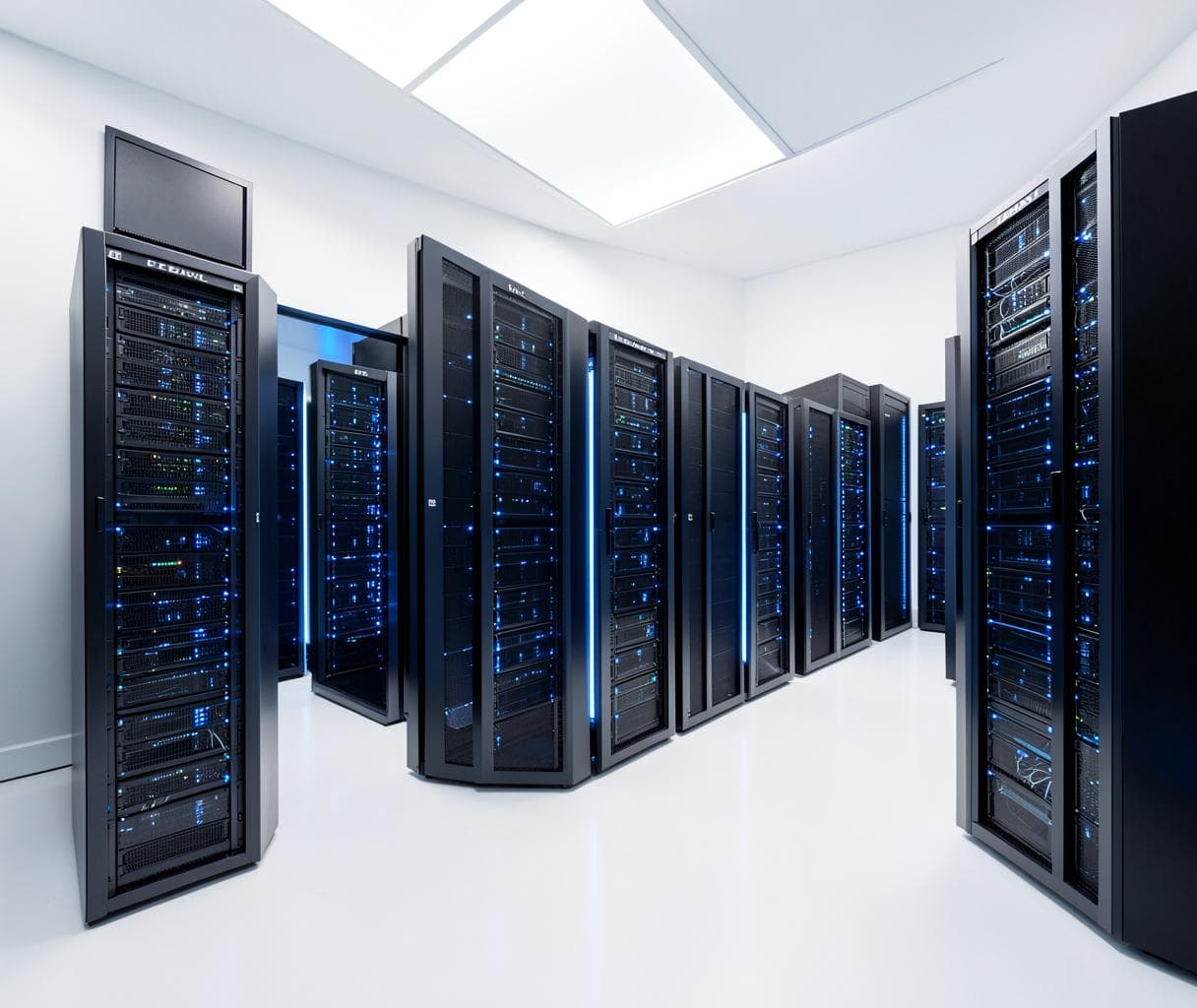 Серверные стойки Whitehost в российском дата-центре